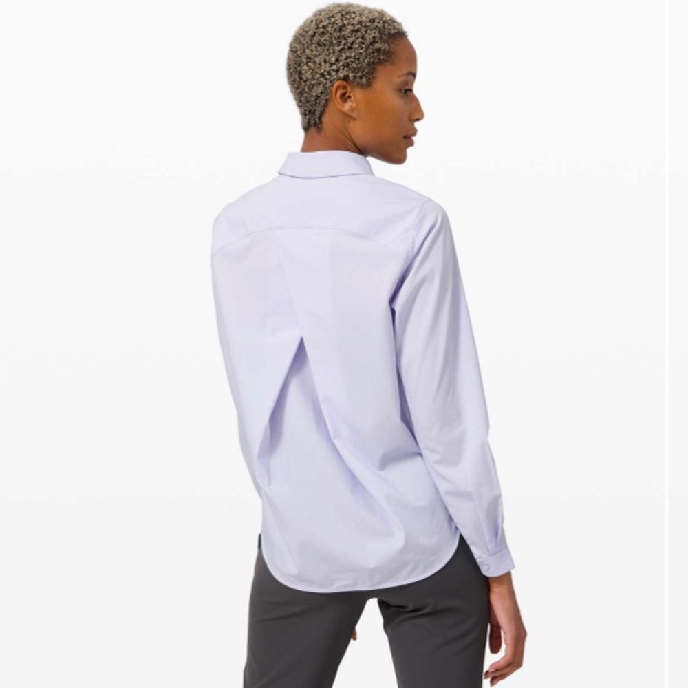 Lululemon Full Day Ahead Shirt
Serene Blue